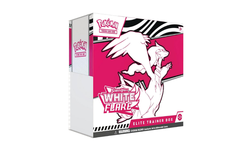 White Flare Elite Trainer Box