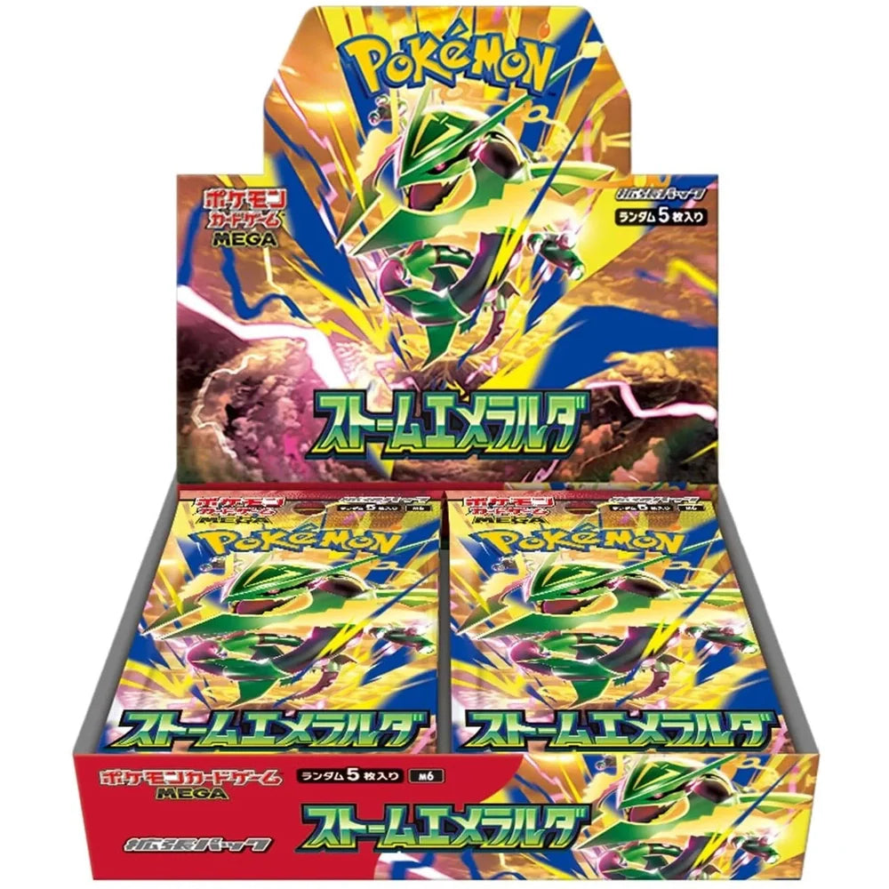 Pokemon Storm Emeralda Japansk Display Booster Box