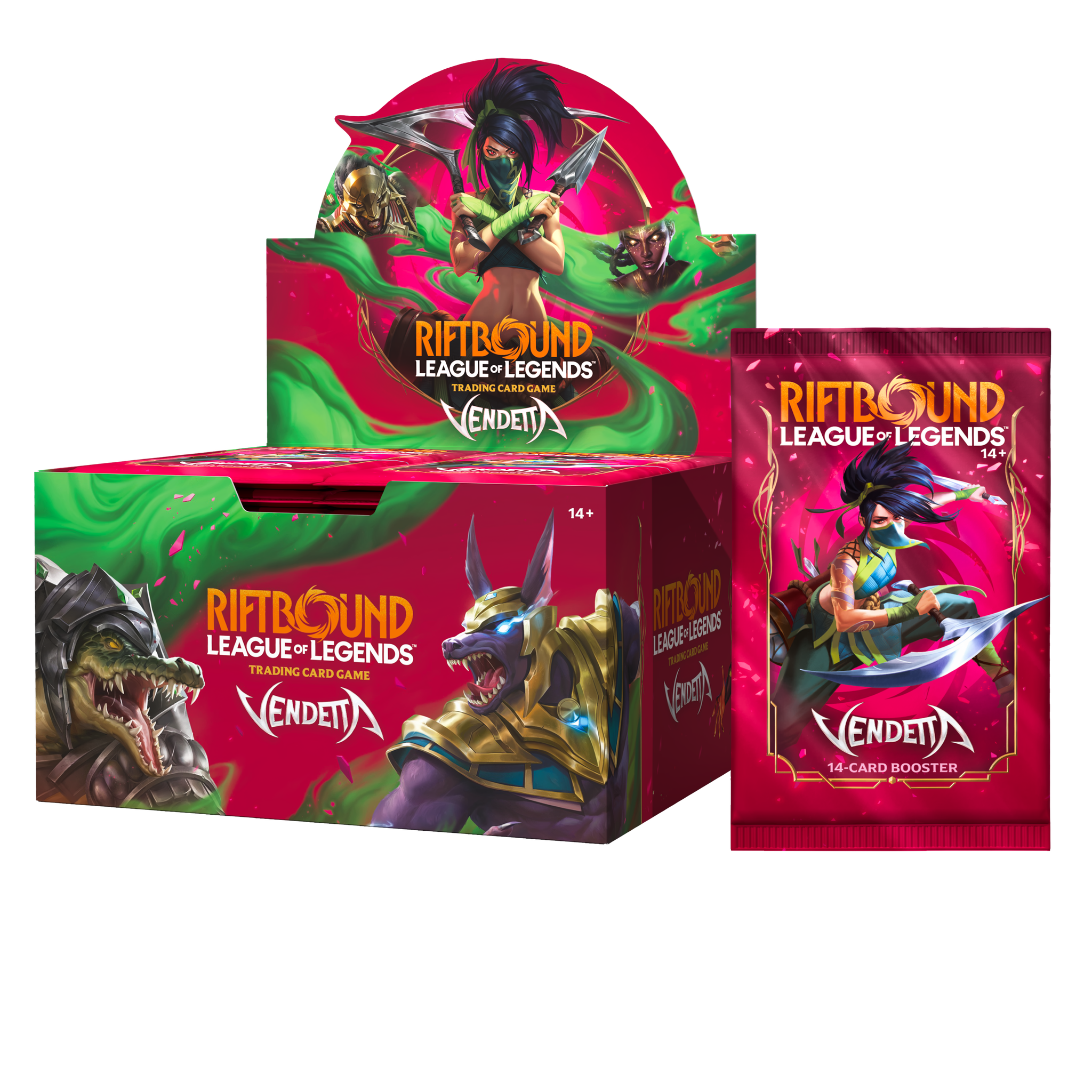Riftbound: League of Legends TCG - Vendetta Booster Display