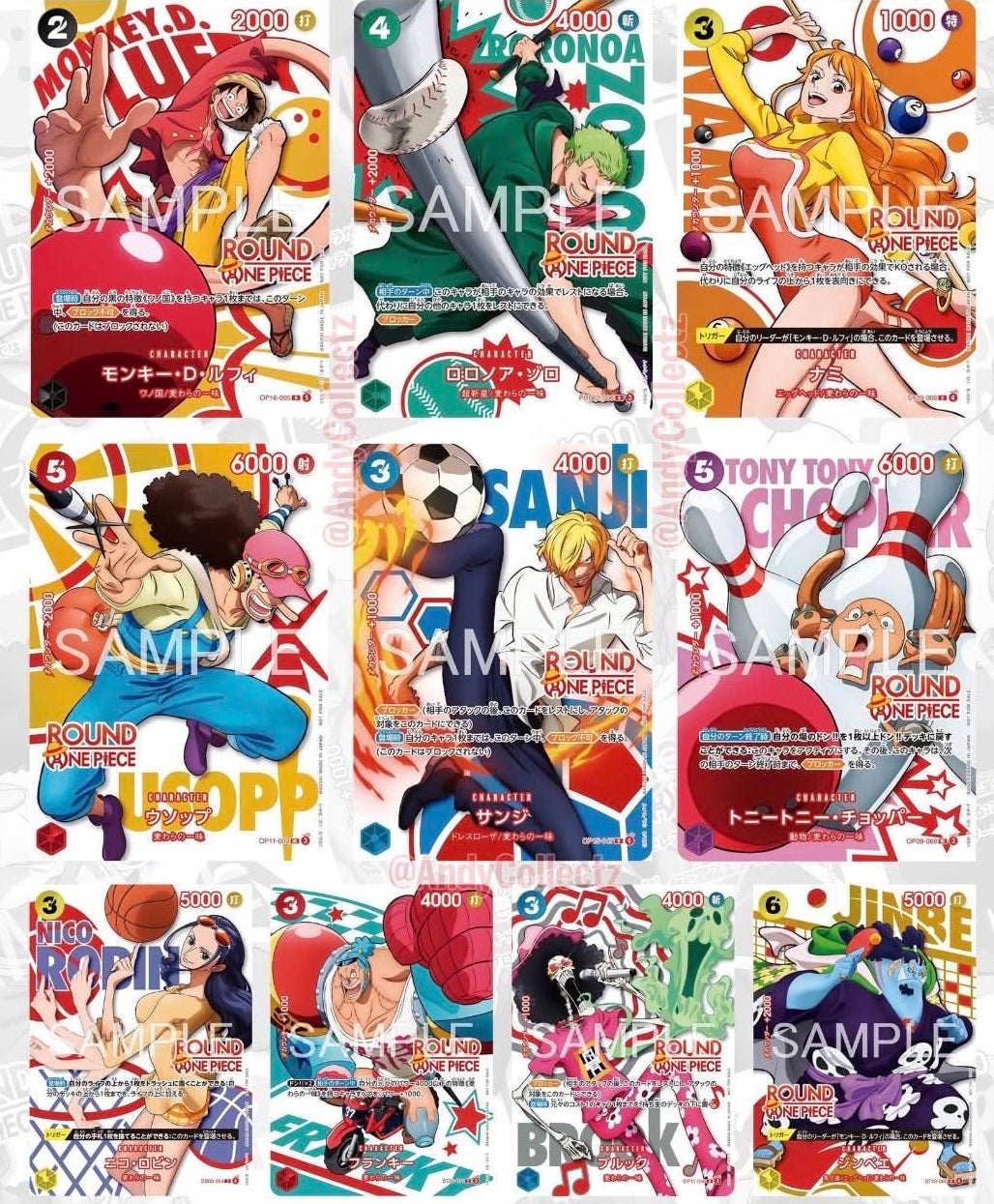 ONE PIECE Card Game × Round1 – HatamonTCG