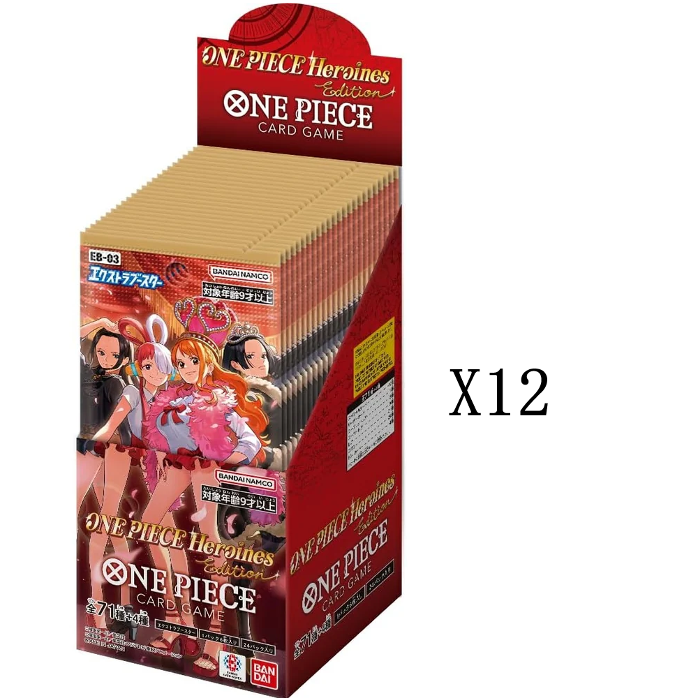 EB 03 Heroines Edition Booster Box CASE Japansk