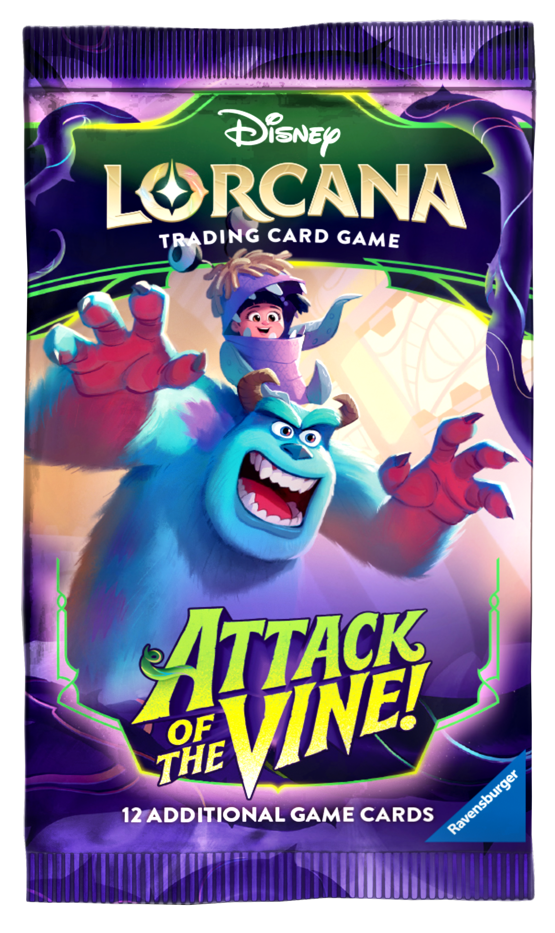 Disney Lorcana Attack of the Vine Booster Display