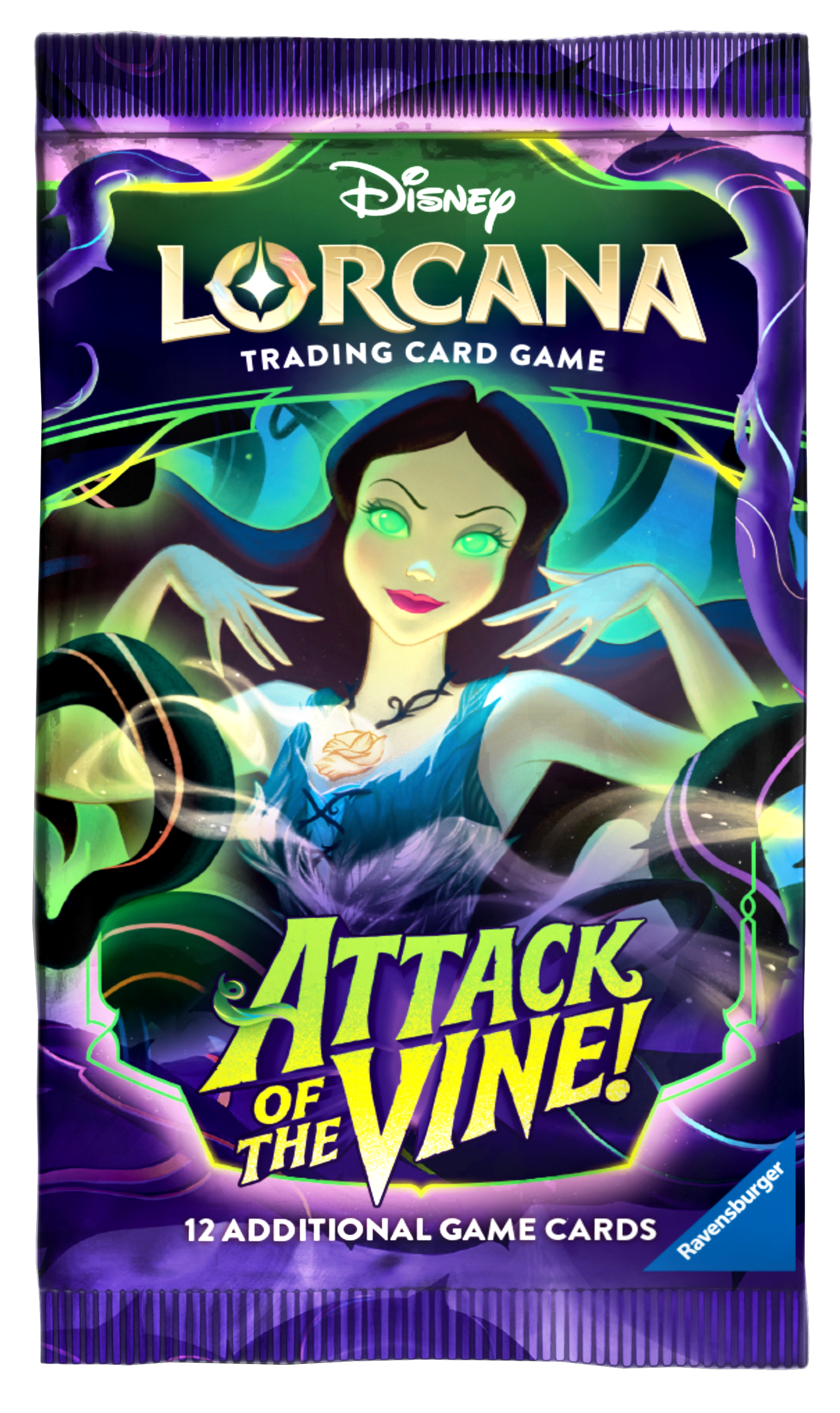 Disney Lorcana Attack of the Vine Booster Display