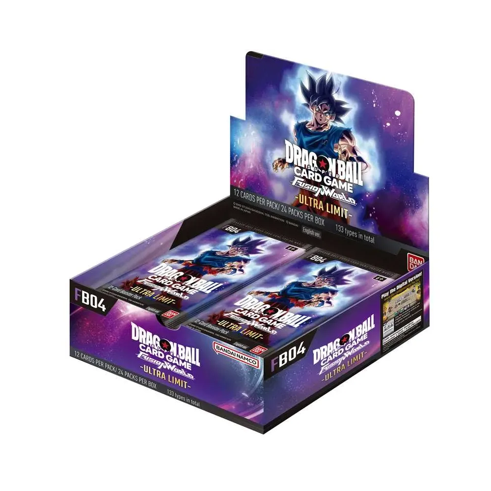 Dragon Ball Super Card Game Fusion World: Ultra Limit Booster Box (FB-04)