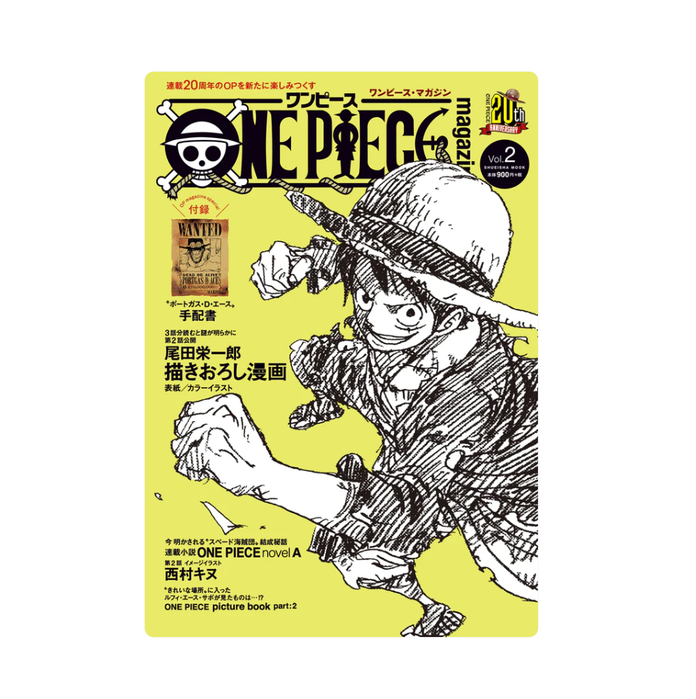One Piece Magazine Vol 21 Promo Japansk