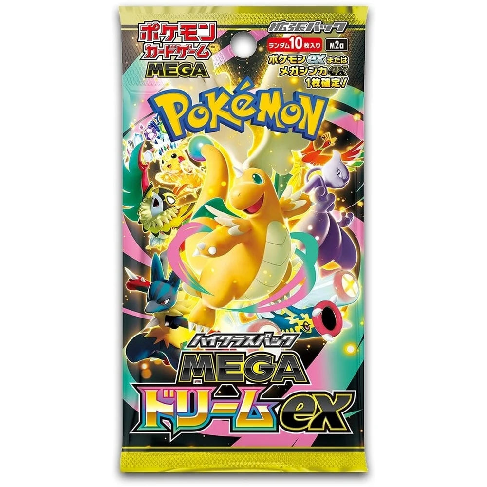 Mega Dream ex Booster Pack Japansk