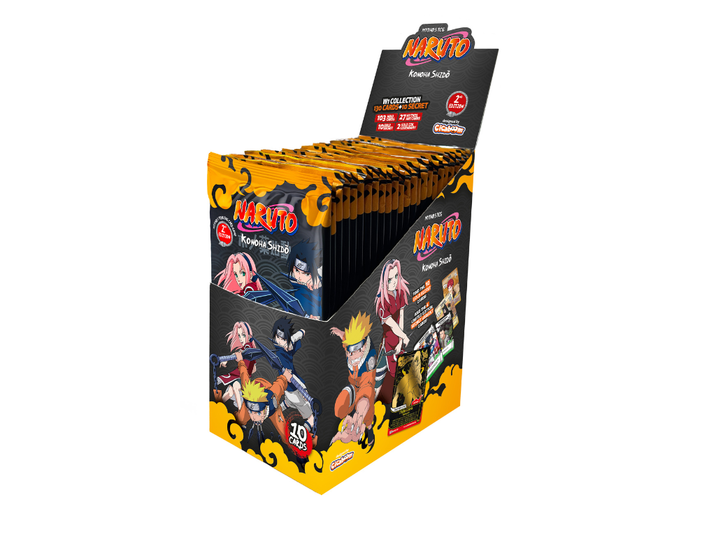 Naruto Mythos TCG Konoha Shido 2nd Edition Booster Box