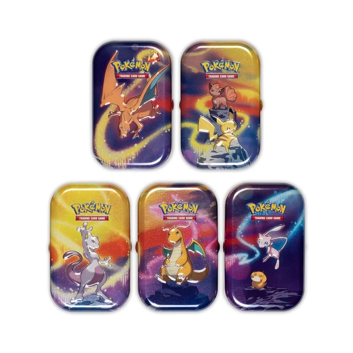 Kanto Powers Mini Tins Engelsk