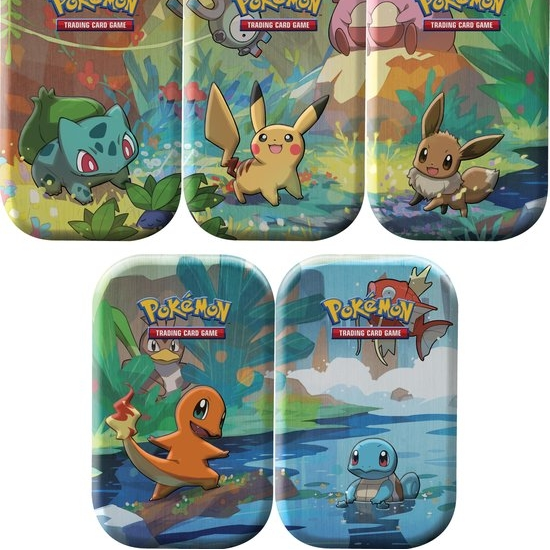 Kanto Friend Mini Tins Engelsk