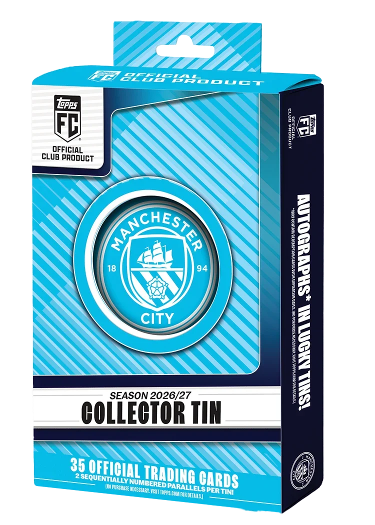Topps Manchester City Collector Tin 2026/27