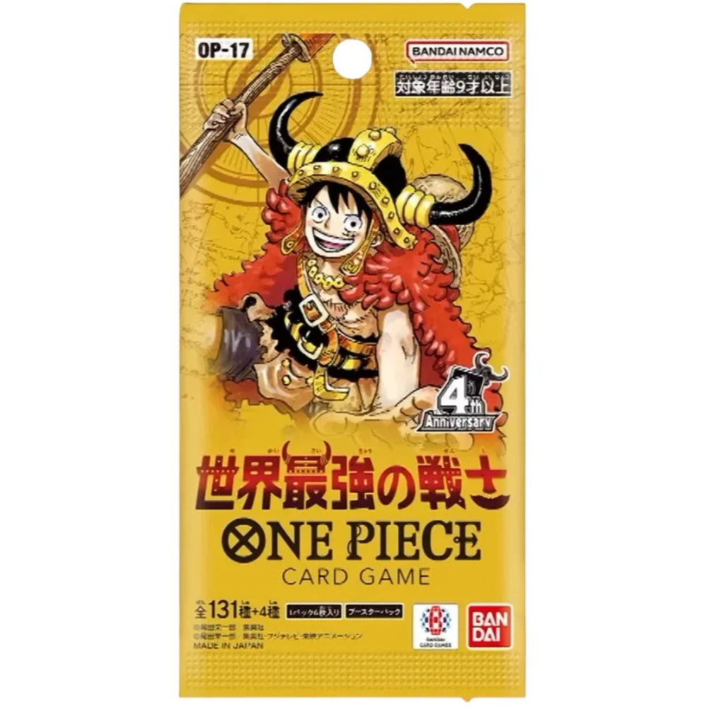 One Piece - OP-17 The World's Strongest Warriors Japansk Booster Box